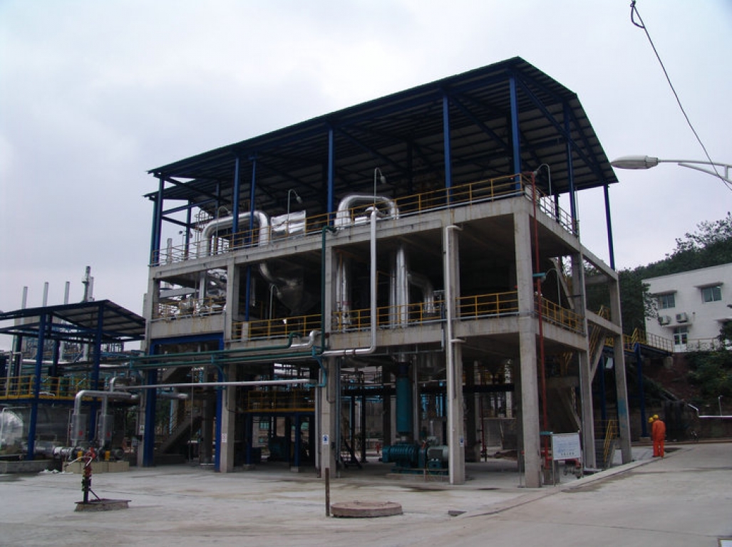 自主建設(shè)投資2000萬的1100m3、/年醋酸乙烯催化劑配制裝置